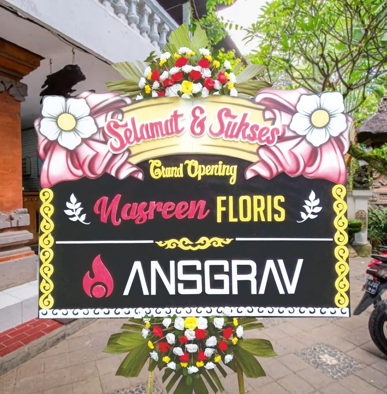 Jual bunga papan murah terbaik di Bantul