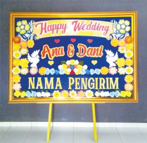Papan Bunga Sewa Kecil SW 3