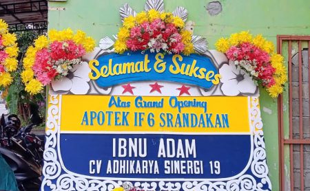 Bunga papan grandopening