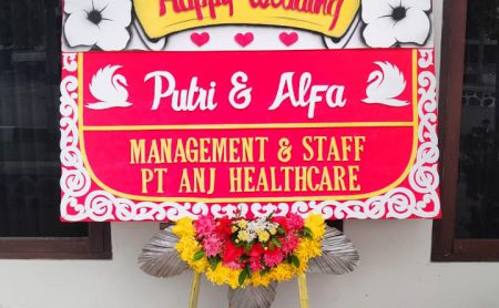 Papan Bunga Wedding